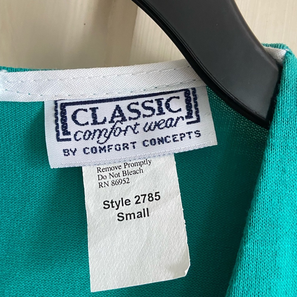 Classic comfort wear vintage dress by comfort concept Small women’s - Picture 9 of 12
